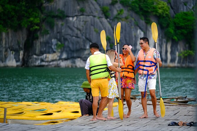 Ha Long Bay Cruise Day Tour-Cave, Kayaking,Ti top island & Lunch - What $41 buys you in Ha Long Bay