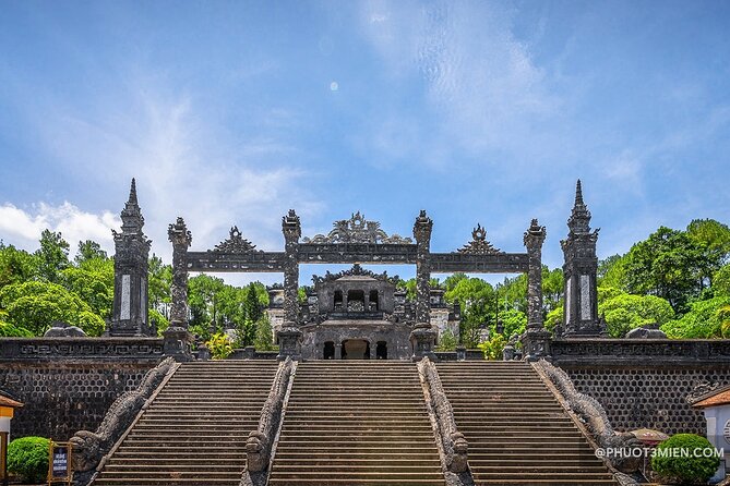Hai Van Pass and Hue City Sites Deluxe Small Group Tour - Khai Dinh Tomb: where art styles collide