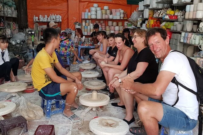Half-day Explore Bat Trang Ceramic Village by Russian Jeep - Make your own ceramic piece, then take it home