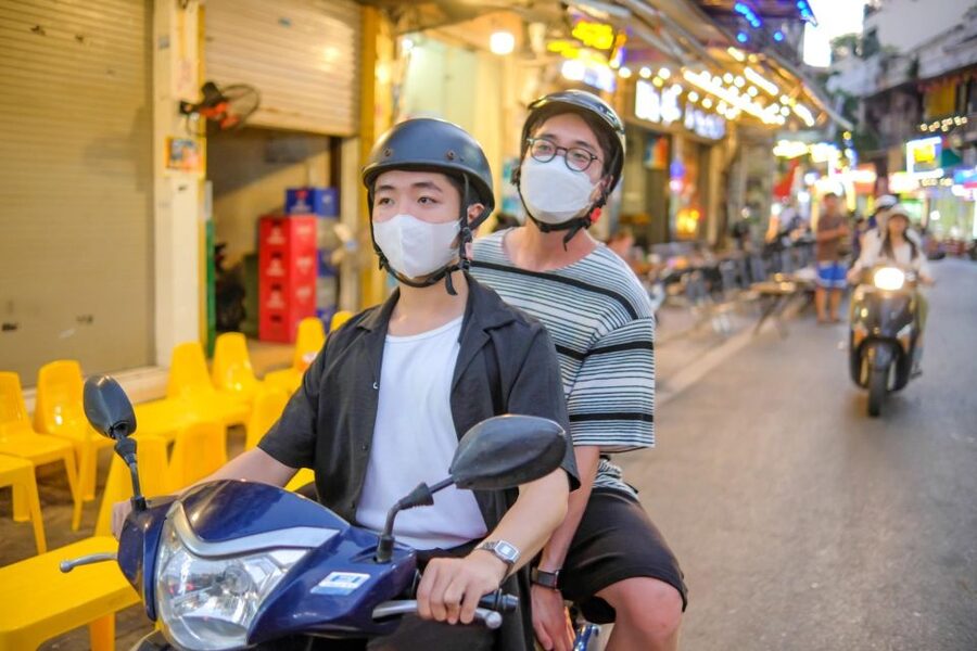Half-Day Hanoi Foodie Tour by Motorbike - St. Joseph’s Cathedral and the Opera House area, up close