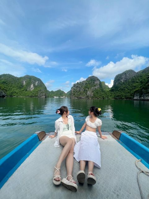 Half day Lan Ha Bay : Boat Trip , Kayaking,Snorkel - Sailing from Cat Ba with a safe, low-stress start