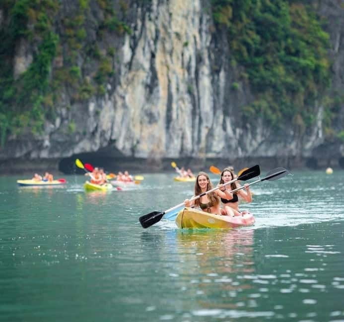 Halong 6 Hours Cruise: Kayak, Cave, Lunch, Beach & Island - Crowds and Queues: How to Make the Day Feel Smooth