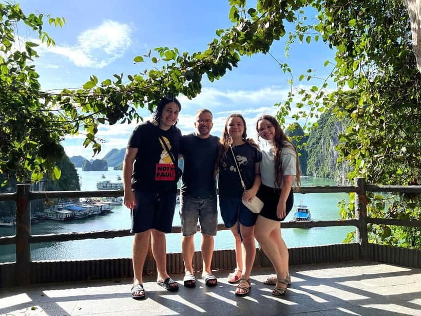 Halong 6 Hours Cruise: Kayak, Cave, Lunch, Beach & Island - Ti Top Island: Swim, or Climb for the View