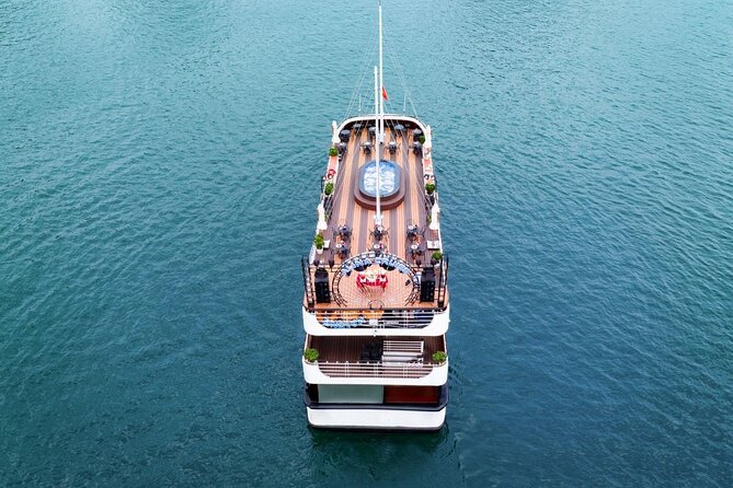 Halong and Bai Tu Long Luxury Day Escape - Luon Cave Lagoon Time: Kayak or Bamboo Boat