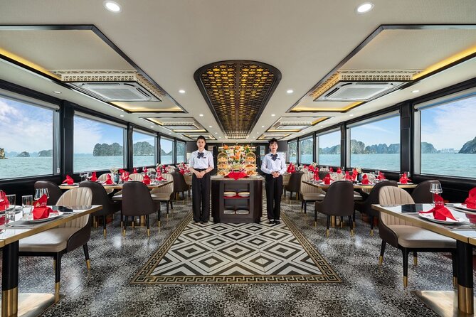 Halong and Bai Tu Long Luxury Day Escape - Ti Top Island and the Titov Peak View Moment