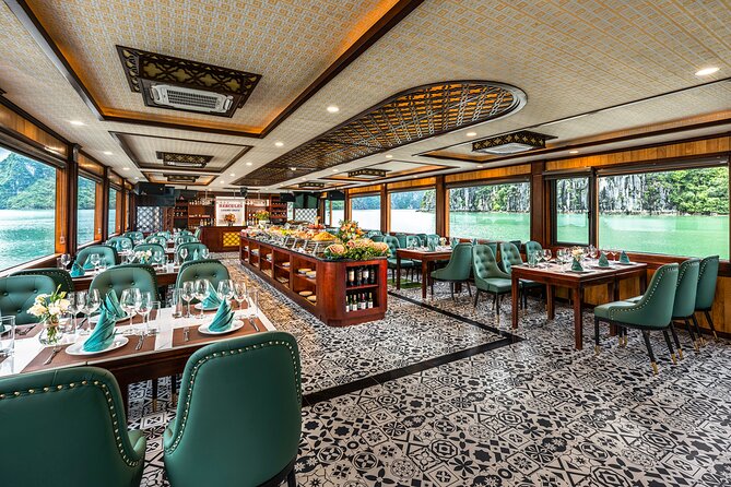 Halong bay 5star Cruise Day Trip: Buffet lunch & Limousine bus - Surprise Cave: The Dramatic Land Cave Stop