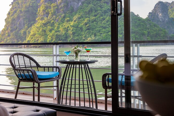 Halong Bay Cruise 2 days 1 night from Hanoi included transfer - Day 1 on the bay: limestone sights, island cave sculptures, and beach time