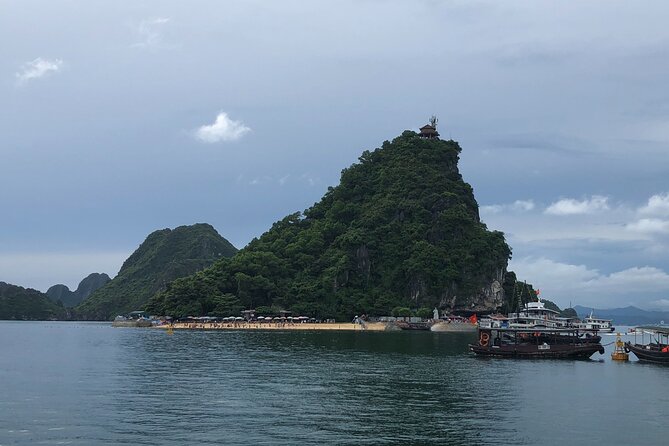 Halong Bay Cruise With Cave, Kayaking, Swimming - Buffet Lunch - Ti Top Island: beach time plus the viewpoint climb