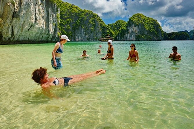 Halong Bay Day Tour 6Hour Deluxe Cruise Limousine Bus Small Group - Sung Sot Cave: the big grotto stop you should not rush