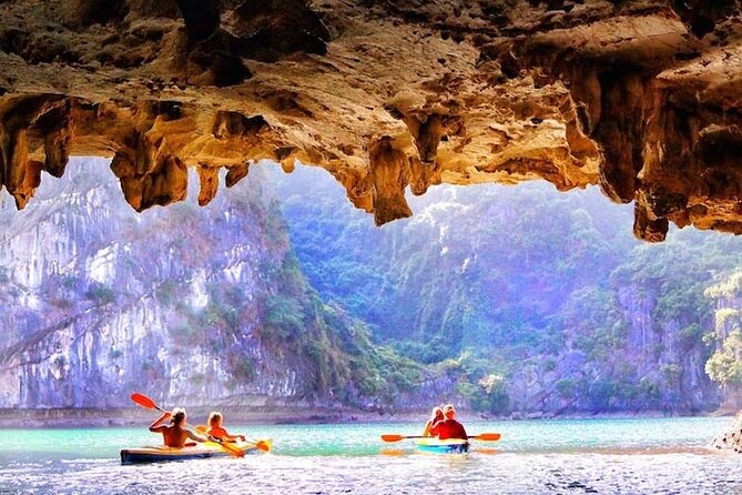 Halong Bay Day Tour By Diamond Era Cruise,Titop,Sung Sot & kayak - Hang Luon Cave and Kayaking or Bamboo Boat: Your Water-Time Core