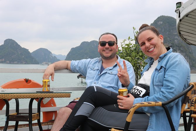 Halong Bay Day Tour Islands, Cave, Kayak. Lunch. All inclusive - Guide quality is the secret sauce: Robert (Hai), Harry, Duong, and more