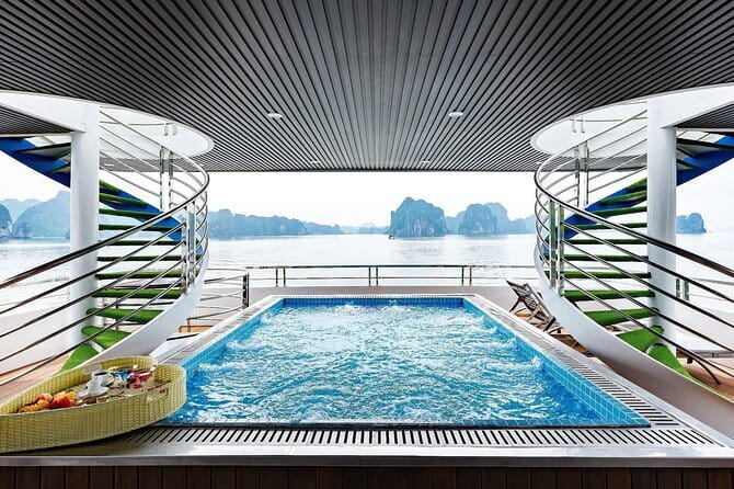 Halong Bay Day Tour Luxury Cruise With Jacuzzi and Buffet Lunch - Sung Sot Cave and Titop Island: how to plan your steps