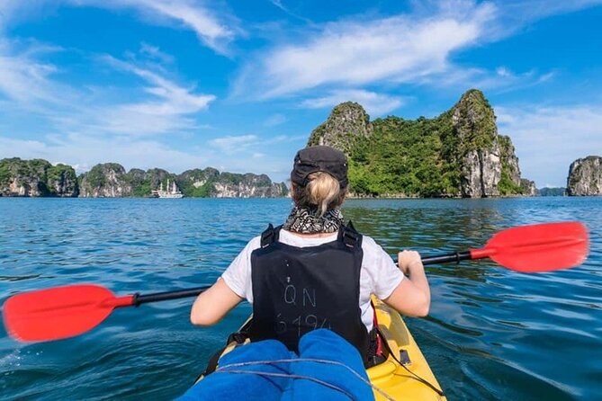 Halong Bay Day Tour: Visit Cave Island Kayaking Swimming Lunch - Price and logistics: what $51.50 gets you in real value