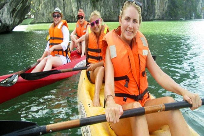 Halong Bay Day Tour: Visit Cave Island Kayaking Swimming Lunch - Sung Sot Grotto: the Surprising Cave stop that sets the tone