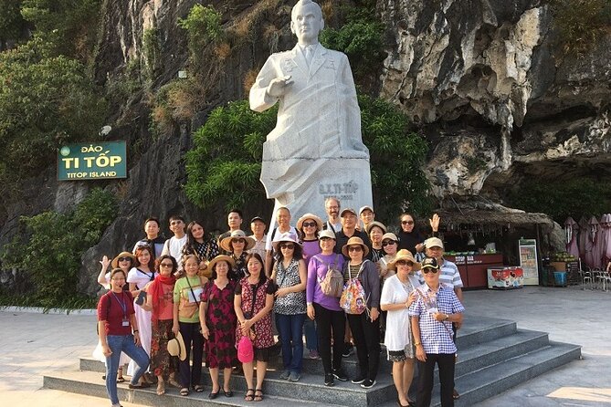 HaLong Bay Full Day With Surprise Cave, Kayaking, Swimming,Lunch - Sung Sot Cave: the classic stalactite show