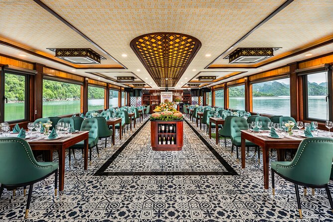 Halong bay Luxur Cruise Day trip: Buffet lunch & Limousine bus - Onboard check-in at Tuan Chau: what starts at noon