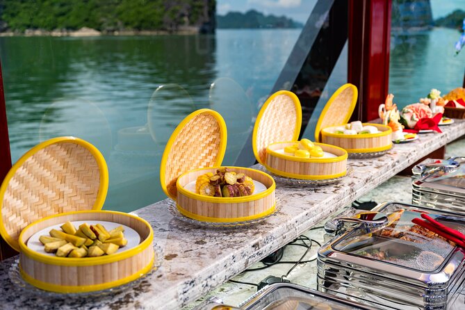 Halong Diamond Crusie- The most luxury daily Crusie in Halong Bay - Music and Onboard Performance, Not Just Background Noise