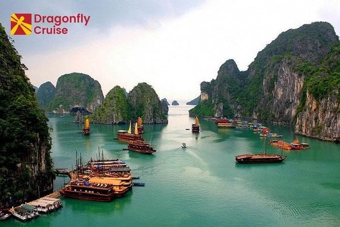 Halong Islands, Cave, Kayak, Bamboo Day Tour w Dragonfly Cruise - Kayaking or Bamboo Boat: Your 45-Minute Water Moment
