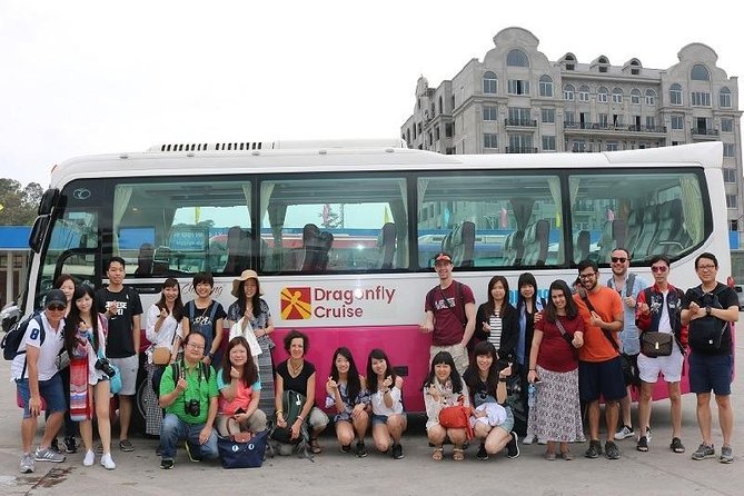 Halong Islands, Caves, Kayak, Lunch day tour w Dragonfly Cruise - Heaven Palace Cave (Dong Thien Cung) in 45 minutes