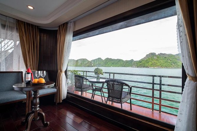 HaLong - LanHa Bay 1 Night On The 2nd Deck with La Pandora Cruises - Meals, drinks, and onboard service that keeps the day smooth