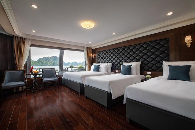 HaLong - LanHa Bay 1 Night On The 2nd Deck with La Pandora Cruises - Day 1: Tuan Chau to Lan Ha Bay, lunch on the water and a lively evening
