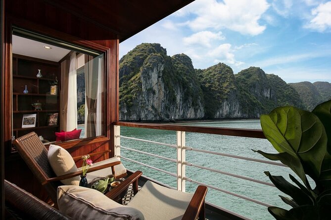 Halong Pandora 5 Star Cruise 2D1N-All Inclusive, cave, transfer - Boat Comfort, Group Size, and a Club-Style Vibe