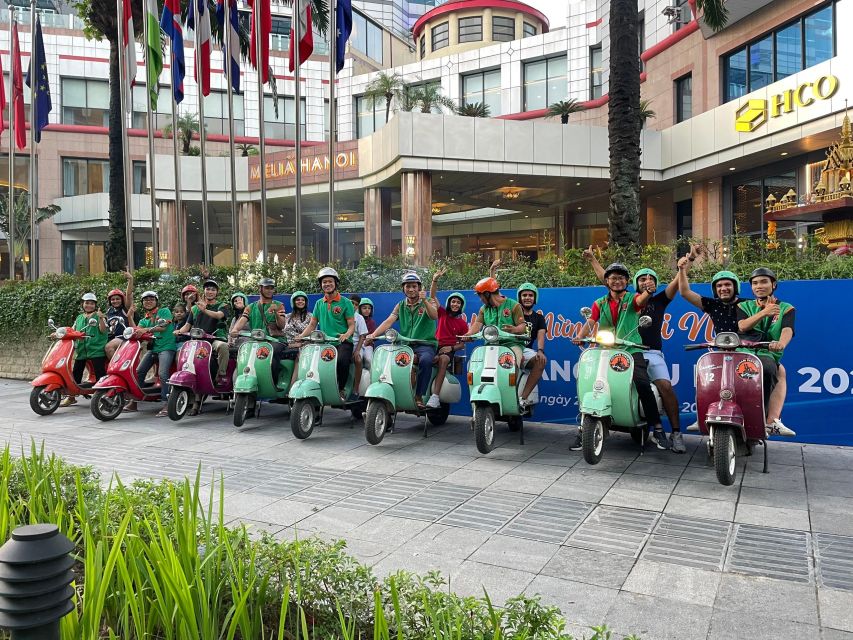 Hanoi 4.5-Hour Vespa Tour city tour - The 8.00 am or 12.00 pm pickup, and how the day flows
