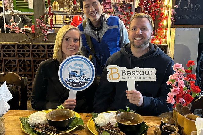 Hanoi After Dark Vespa Tour (4 hours): Street Food & Night Vibes - Chuong Duong Bridge and ceramic road rides, plus bia hoi