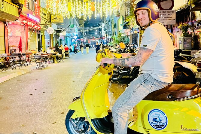 Hanoi After Dark Vespa Tour (4 hours): Street Food & Night Vibes - Opera House and St. Joseph’s Cathedral: quick photos, real context