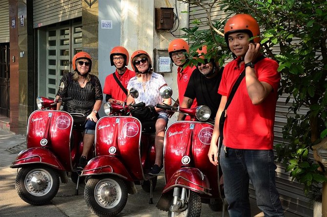 Hanoi Back Streets Vespa Tours: Hanoi Insider Vintage Vespa Tour - West Lake lanes to the Ho Chi Minh Mausoleum and reunification track area