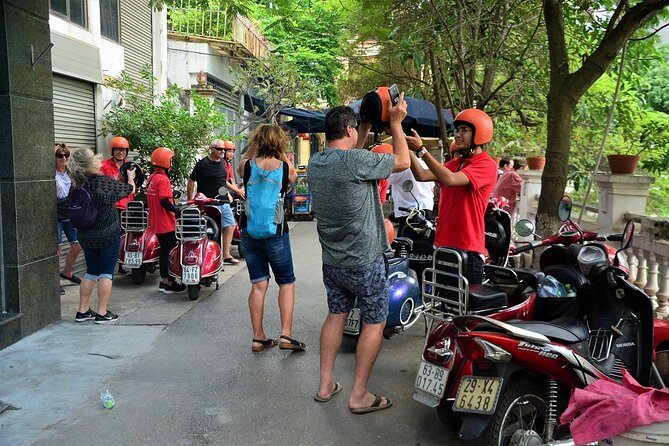 Hanoi Back Streets Vespa Tours: Hanoi Vintage Vespa Tours City - Long Bien Bridge: The First Quick Hit of Real Hanoi
