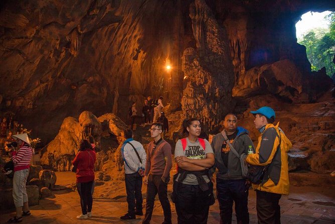 Hanoi City Half Day Private Tour included train street, meals - When the day description shifts toward Perfume Pagoda caves