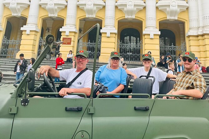 Hanoi City Jeep Tour Half-day: Food, Culture & Fun (4 hours) - Backstreets, local homes, schools, and the city’s everyday texture