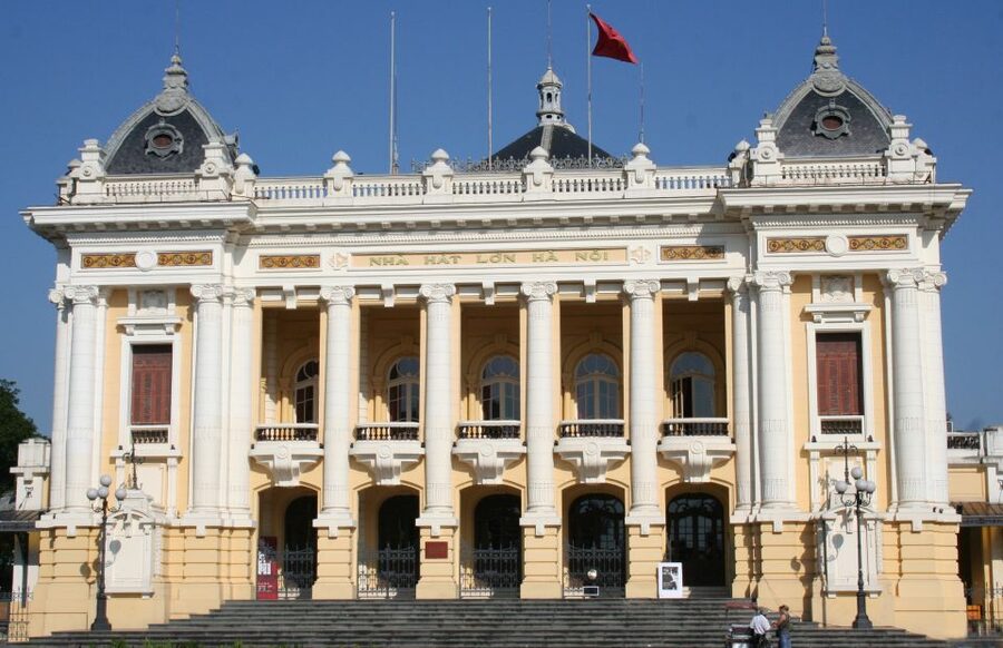 Hanoi: City Sightseeing Motorbike Tour - Opera House and St Joseph Cathedral, the city’s layered look