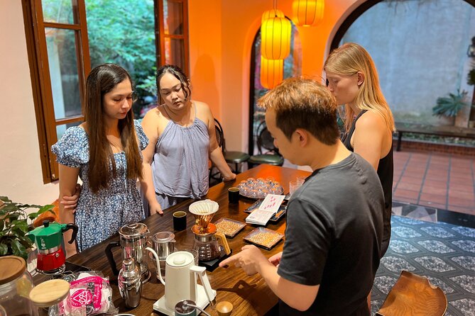 Hanoi Coffee Experience: 6 Brews, 9 Recipes & 3 Liquor Tastings - Entering the Indochine villa in a quiet Hanoi alley