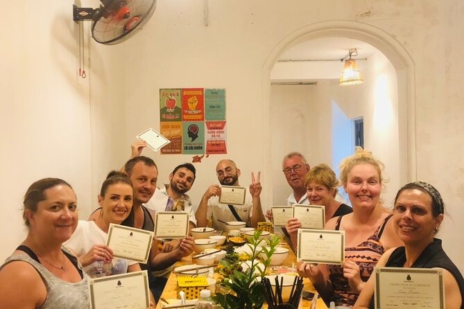 Hanoi Cooking Class Learning 5 Dishes including Banh Xeo - A 3.5-hour cooking class that feels like Hanoi, not a showroom