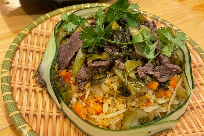 Hanoi Cooking Class Learning 5 Dishes including Banh Xeo - Vegetarian menu: how you can still learn the real dishes