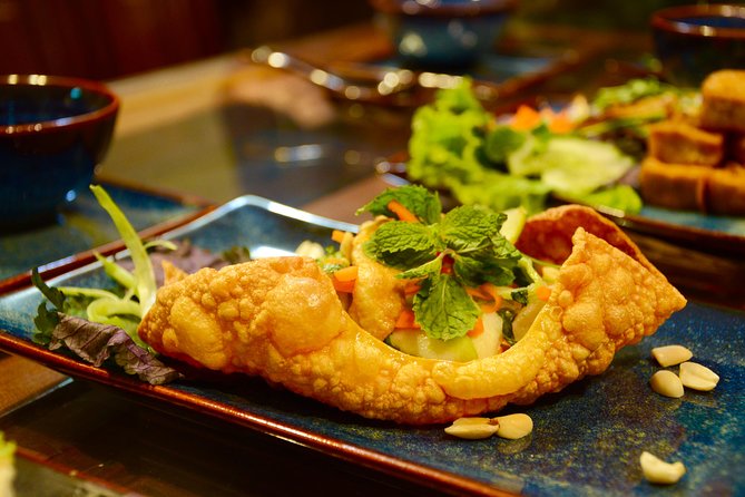 Hanoi Cooking Class: Market Tour, Free Liquor & Coffee Tasting - The hands-on cooking part: four dishes, practical technique, and turn-taking