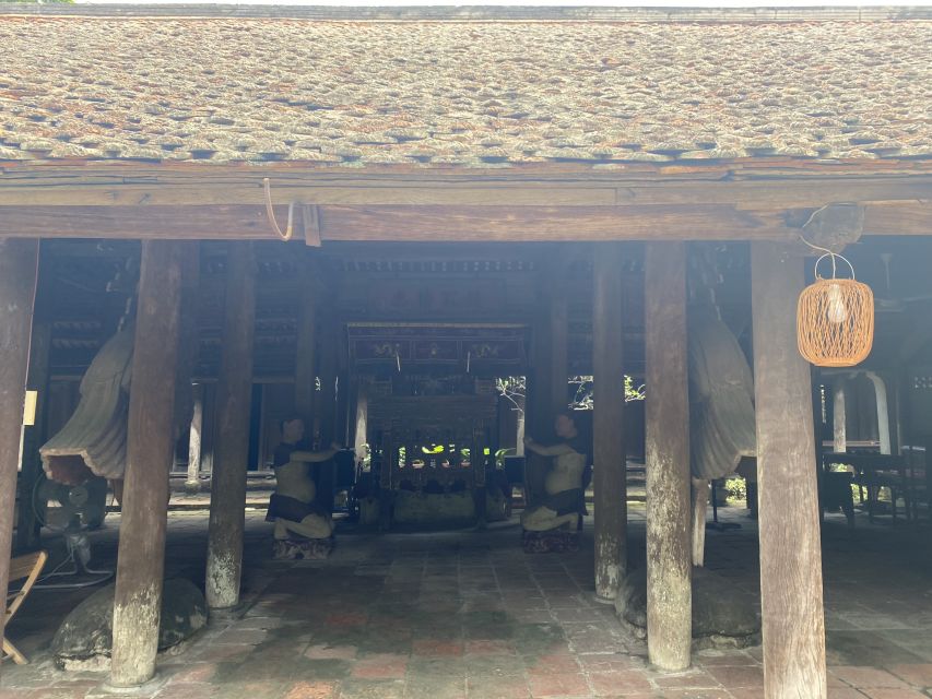 Hanoi Countryside Bicycle Tour - Ancient village gate and the first glimpse of rural Hanoi