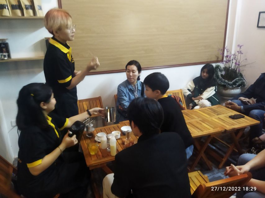 Hanoi Egg Coffee Class - The egg coffee station: where technique turns into your souvenir skill