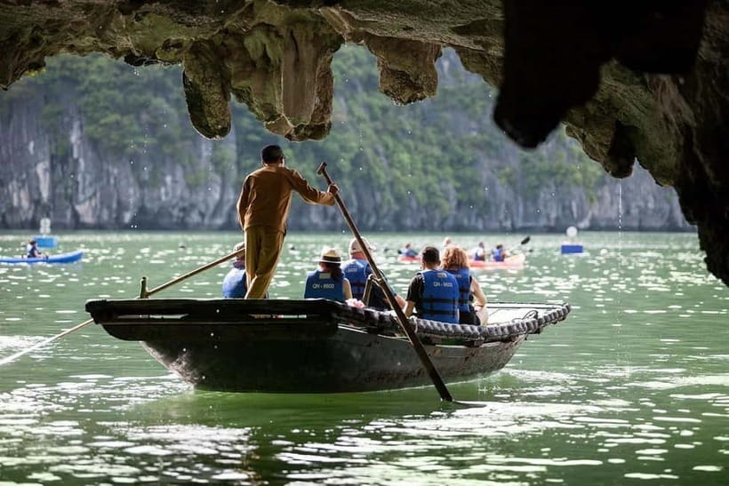 Hanoi: Ha Long Bay Day Cruise - Swimming, Meal, Kayaking - Luon Cave kayaking, the calm-water part of the day