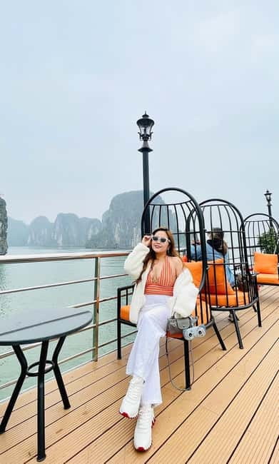 Hanoi: Ha Long Bay Full Day Trip - Amethyst Luxury Cruise - Titop Island: hike for views, or swim and chill