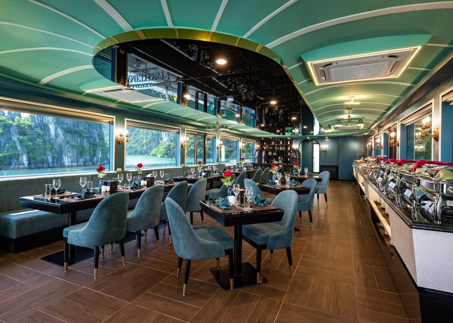 Hanoi: Ha Long Bay Full Day Trip - Amethyst Luxury Cruise - Lunch on board: a real meal, not just a snack