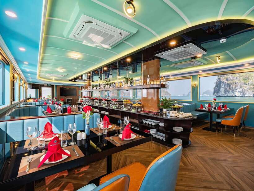 Hanoi: Ha Long Bay Full Day Trip - Amethyst Luxury Cruise - Amethyst Luxury Cruise: what the ship feels like in real life