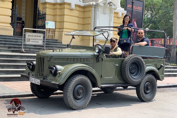 Hanoi Half-day with Food + Fun + Culture By Russian Jeep - French Boulevards, Opera House Area, and Big Sights by Jeep