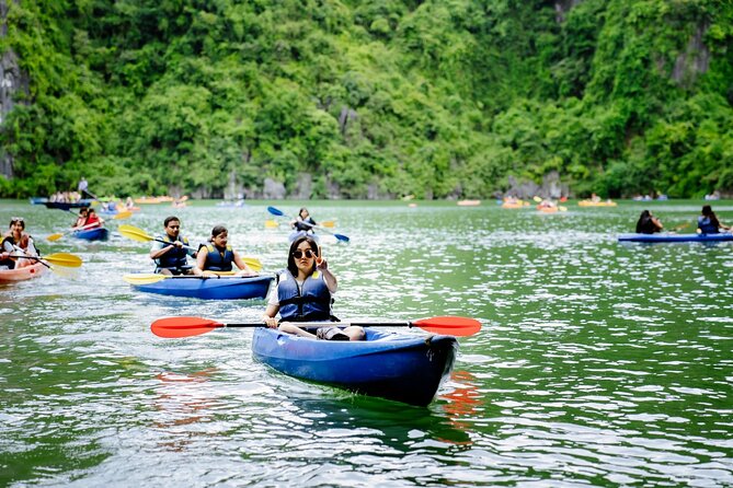 Hanoi: Halong Bay Luxury Option – Titop, Surprise Cave, Kayak - Pickup before 7:00, check-in by 10:00, and how to plan your morning