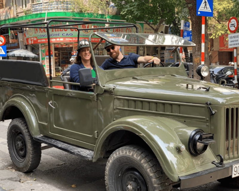 Hanoi: Historic Jeep Tour - Food and Drinks That Match the Route