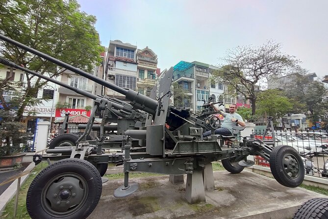 Hanoi Hoa Lo Prison and War museums Tour - Optional B-52 Victory Museum, the air war hardware stop