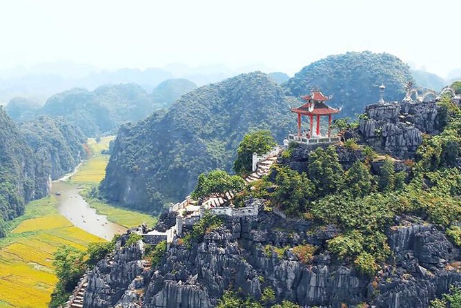 Hanoi - Hoa Lu - Tam Coc - Mua Cave - 1 Day Tour. By Luxury Limousine From Hanoi - Morning pickup and the ride to Hoa Lu (7:30 to about 10:30)