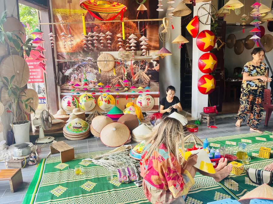 Hanoi: Incense Village, Conical Hat, & Dough Figurines Tour - Train Street at the end: optional coffee, easy plans, one catch